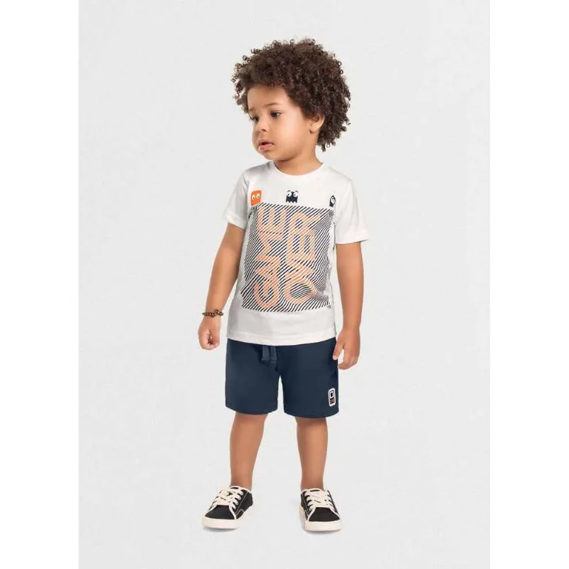 Conjunto infantil menino video game Mundi Natural 1