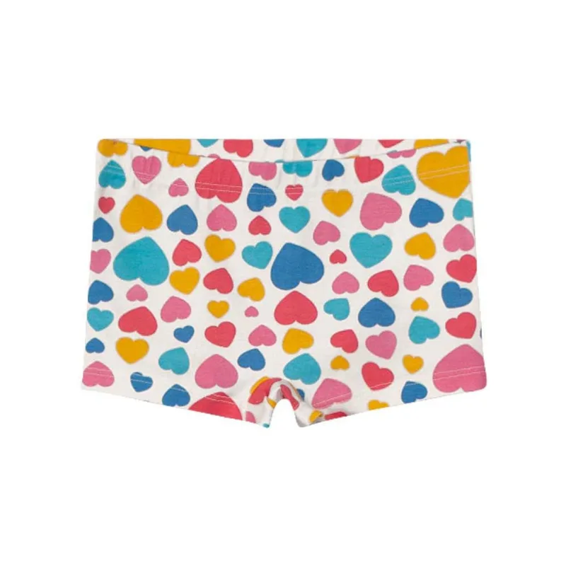 Calcinha boxer infantil menina de cotton Brandili - M