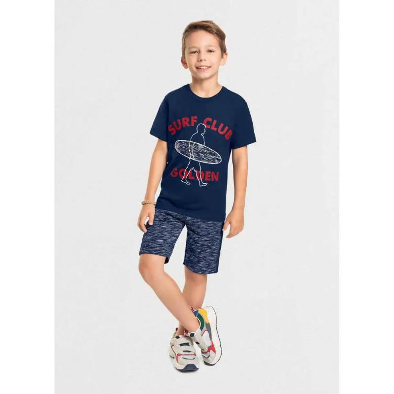 Conjunto infantil menino surf Mundi Azul 10