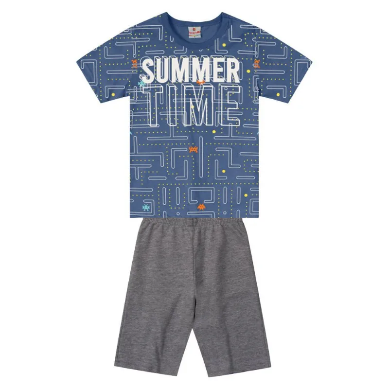 Conjunto infantil menino de instrumentos Brandili Azul 3