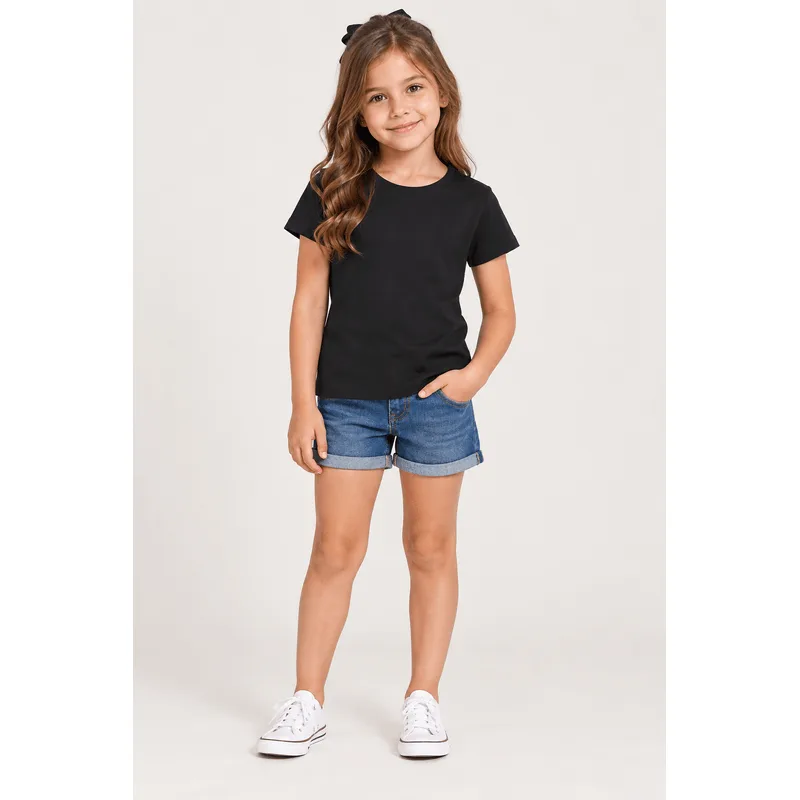 Blusa infantil menina em cotton Brandili - 3