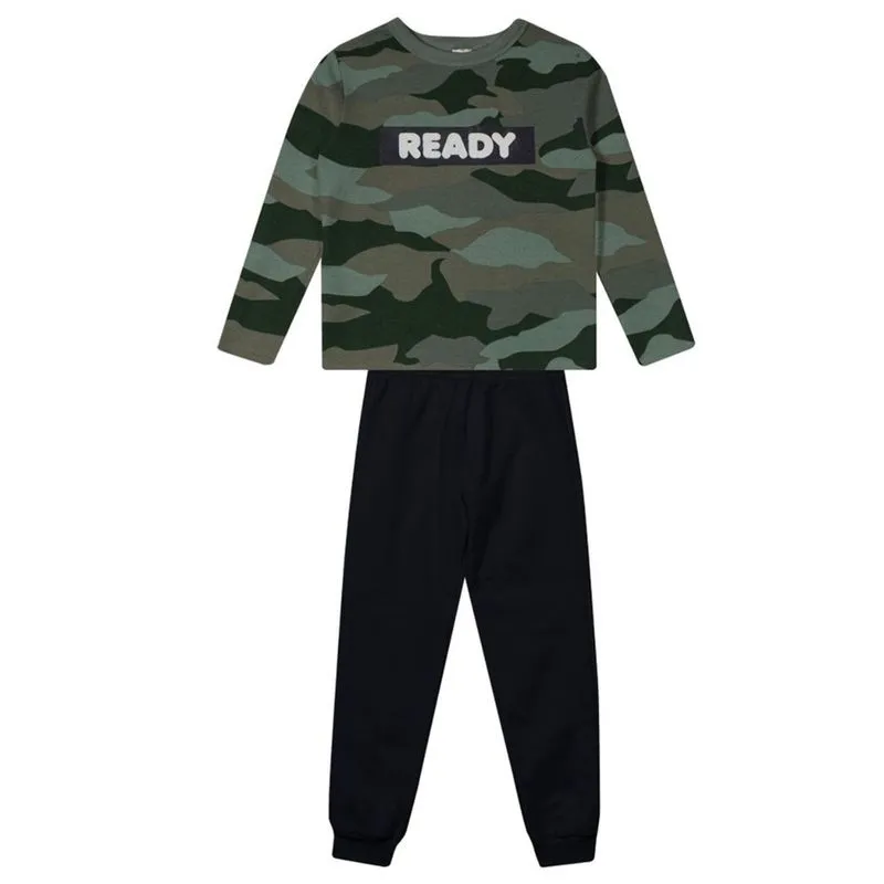 Conjunto Infantil Menino Blusão e Calça Moletom Brandili 54930