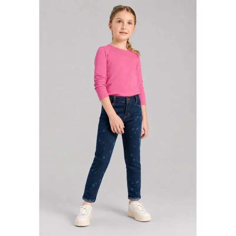 Calça jeans infantil menina Brandili - 3