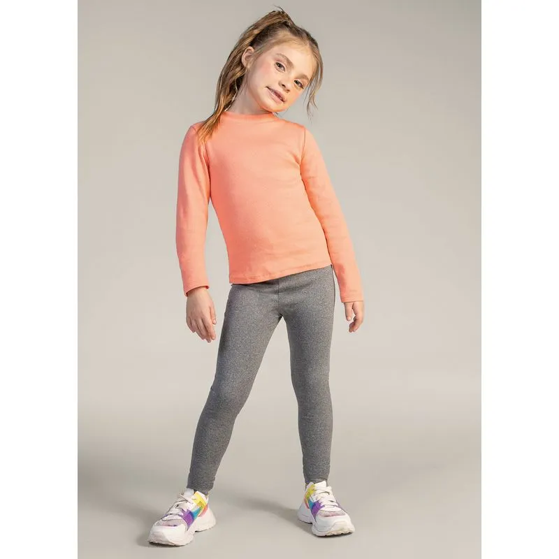 Blusa básica infantil menina em cotton Brandili - 10