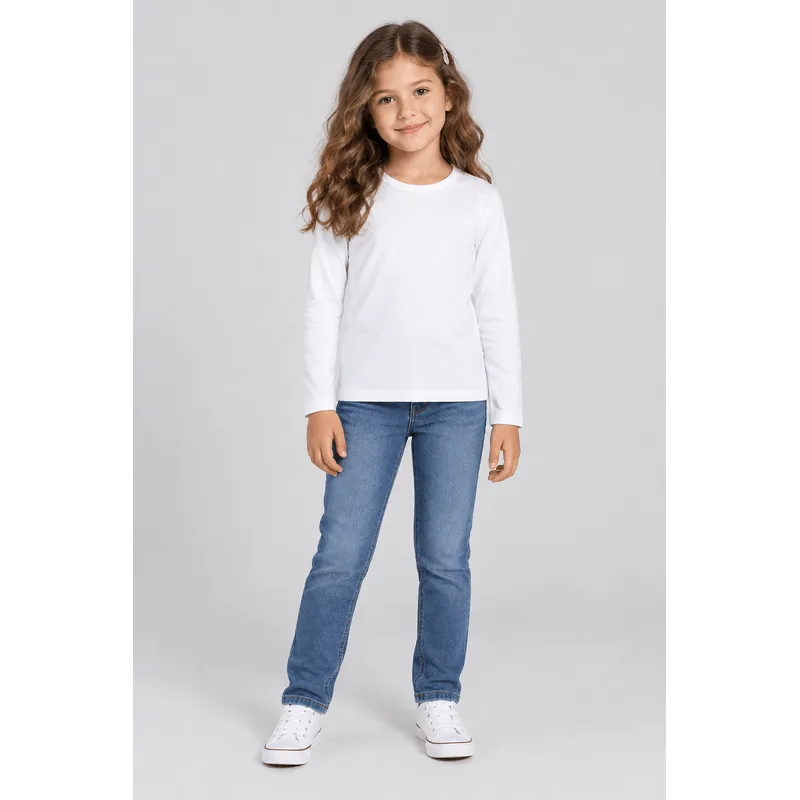 Camiseta infantil unissex térmica pesado Brandili - 8