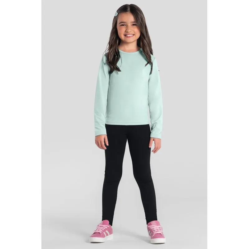 Calça legging infantil unissex térmica leve Brandili Calça legging térmica infantil unissex leve Brandili - 12