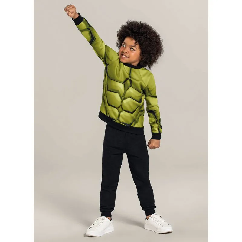 Blusão infantil menino Vingadores Brandili - 1