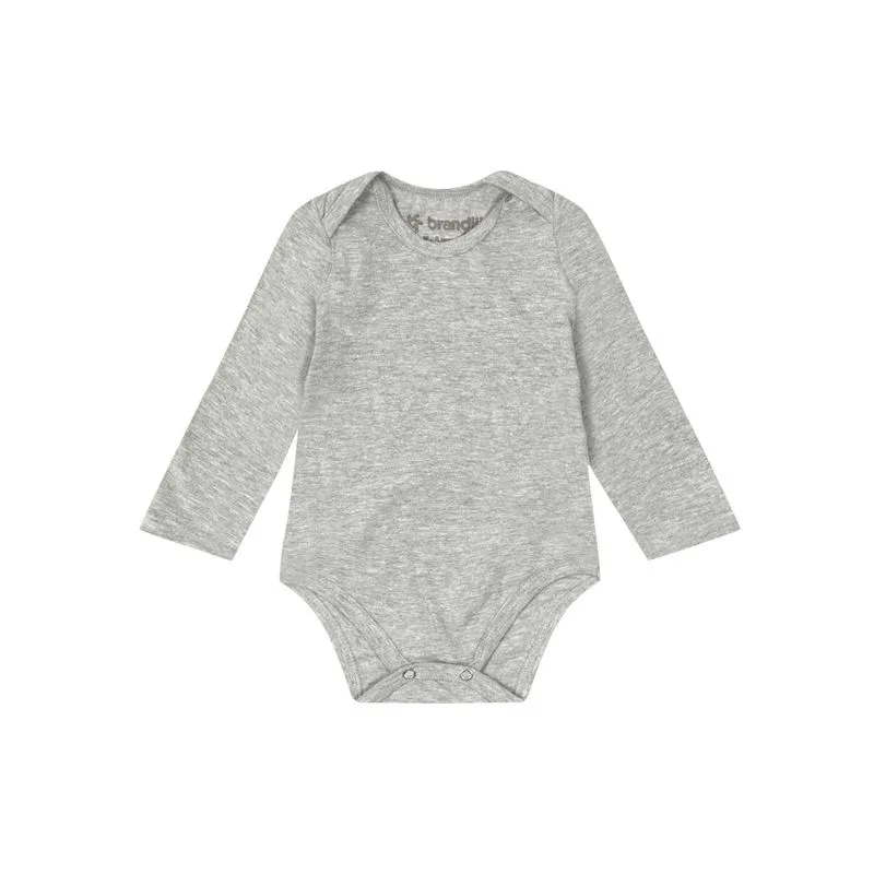 Body bebê unissex manga longa em cotton Brandili - RN
