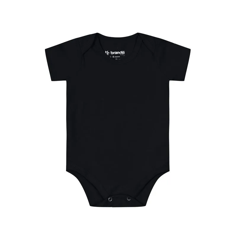 Body bebê unissex em cotton Brandili - M