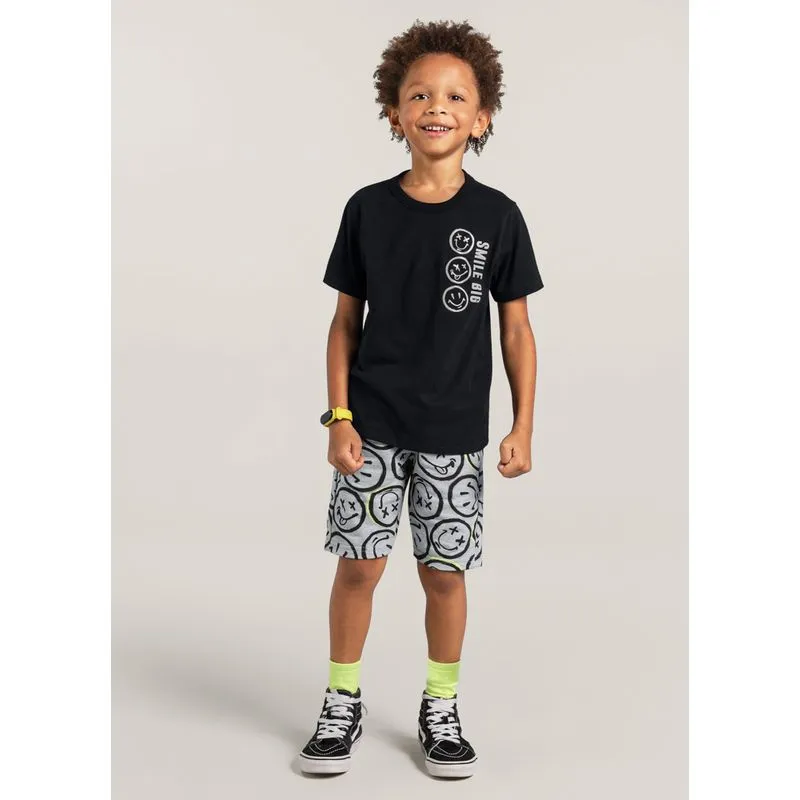 Conjunto estampado infantil menino Brandili - 4