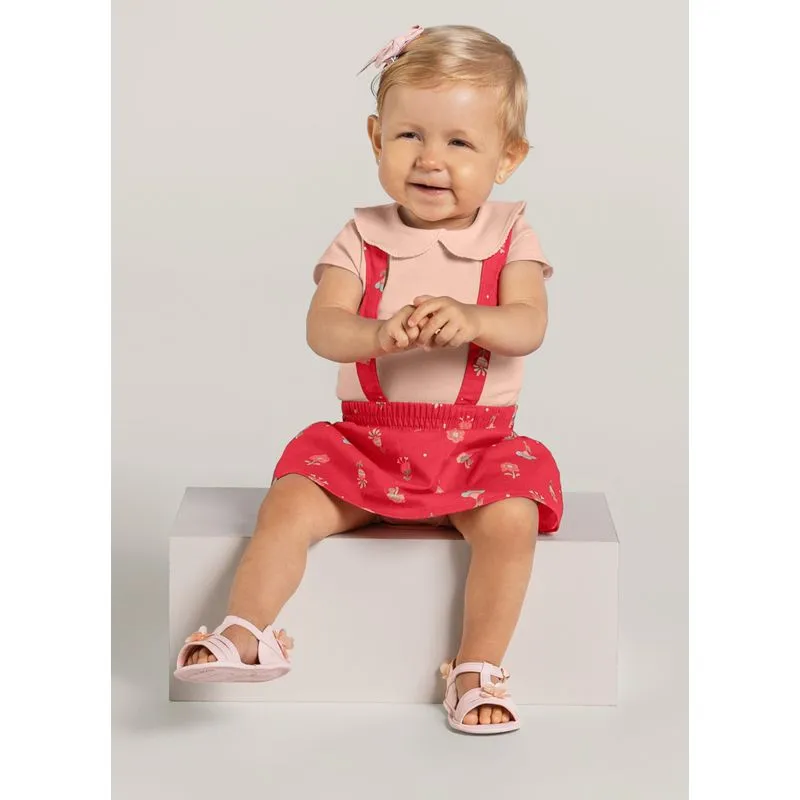 Salopete Bebê menina Brandili baby - G