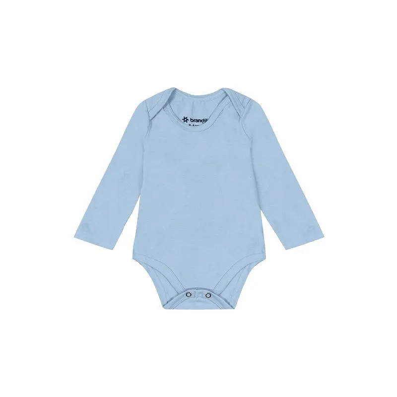 Body bebê unissex manga longa em cotton Brandili - RN