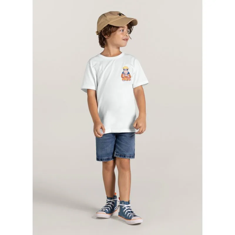 Camiseta Naruto infantil unissex Brandili - 6