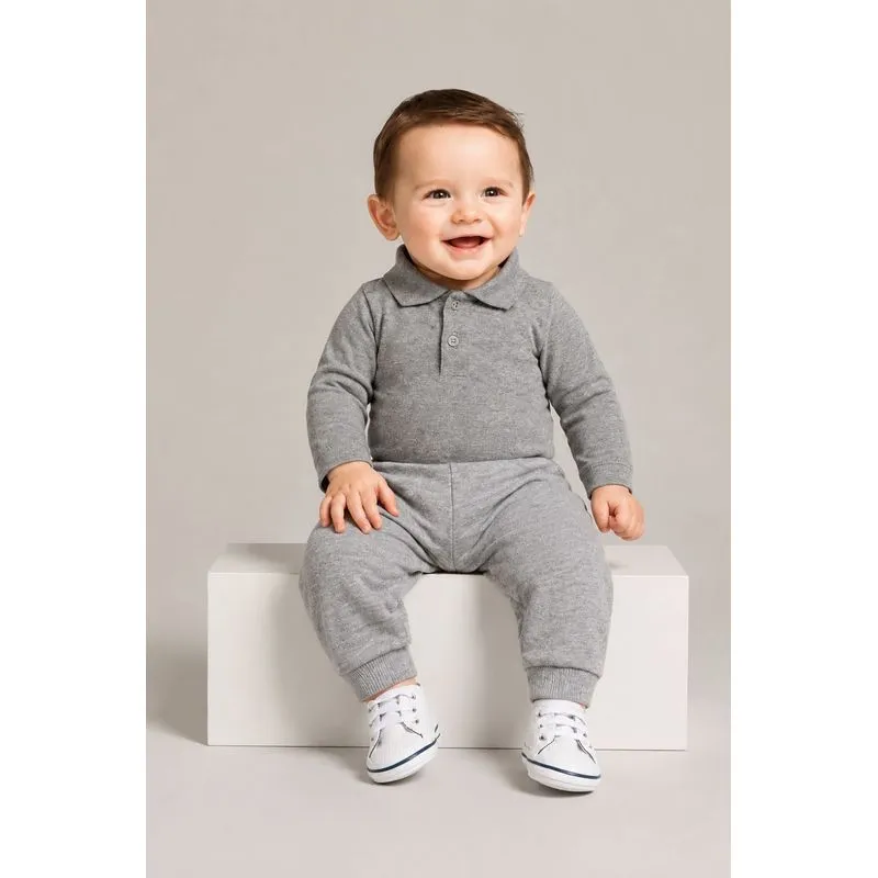 Body polo básico bebê menino de cotton brandili baby - G