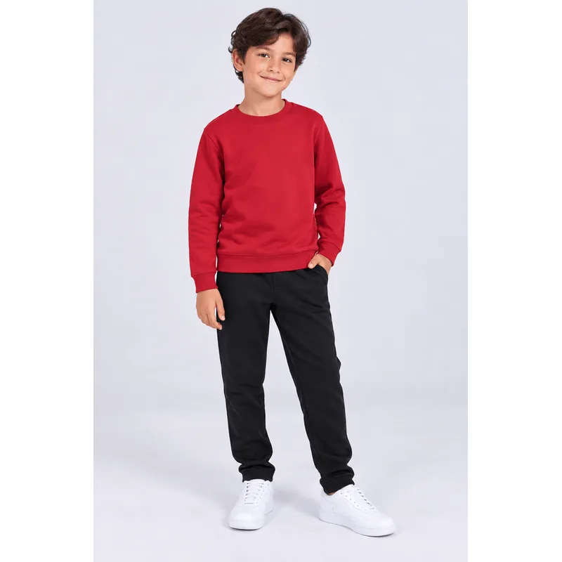 Blusão infantil menino em moletom Brandili Blusão Básico Infantil Menino Em Moletom Brandili