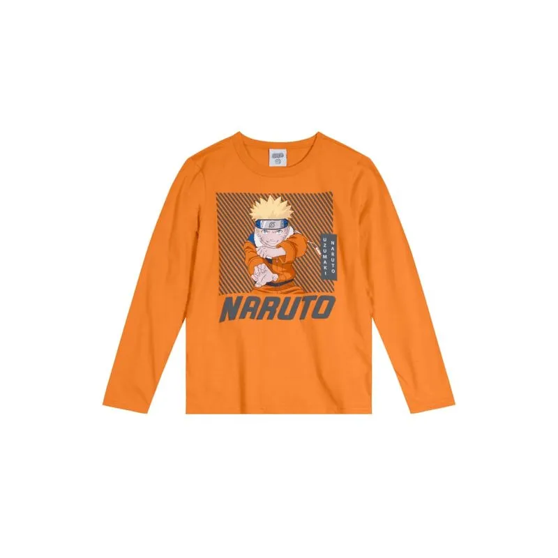 Camiseta Naruto Em Malha Infantil Unissex Brandili - 10