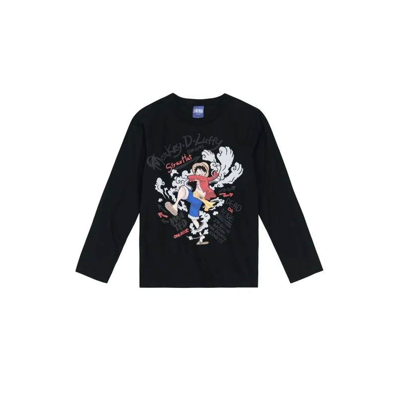 Camiseta Unissex One Piece Infantil Brandili - 14