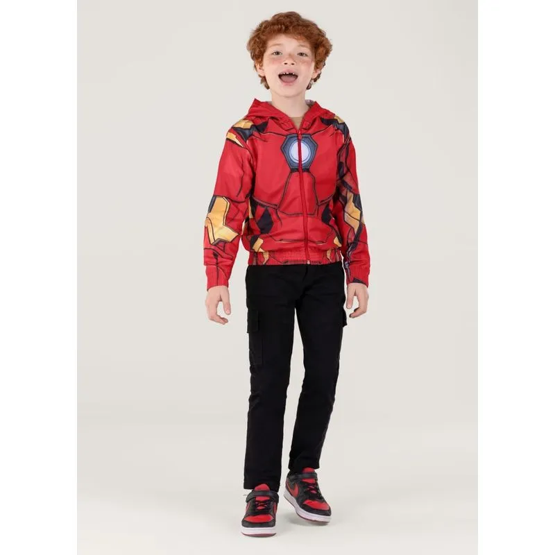 Jaqueta Microfibra Os Vingadores Infantil Unissex Brandili - 4