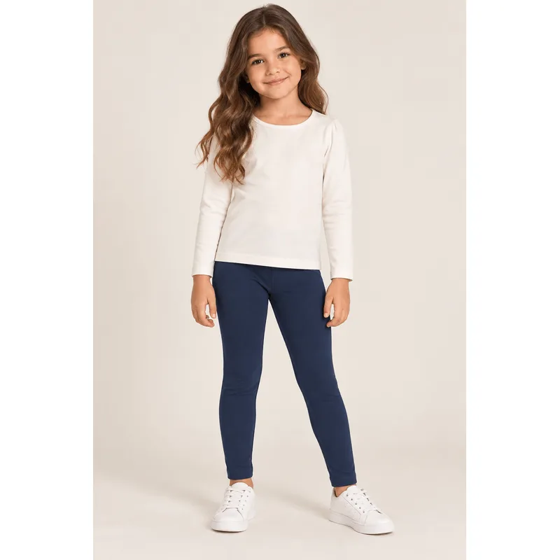 Calça legging infantil unissex térmica pesada Brandili Calça legging infantil unissex térmica pesada Brandil - 12