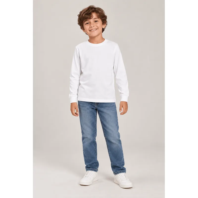 Camiseta infantil menino em malha Brandili Básicos - 18