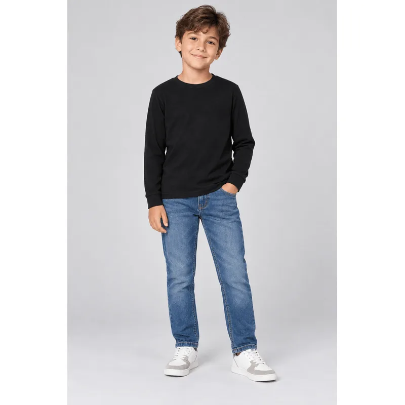 Camiseta infantil menino em malha Brandili Básicos - 12