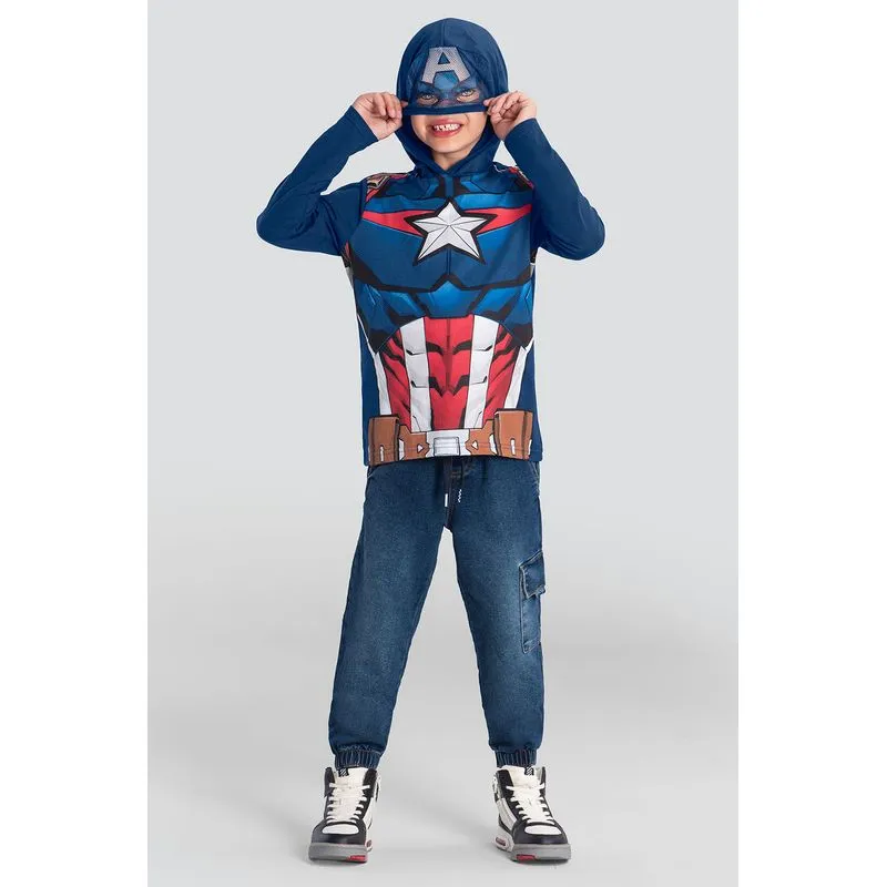 Camiseta infantil menino Os Vingadores brandili - 6