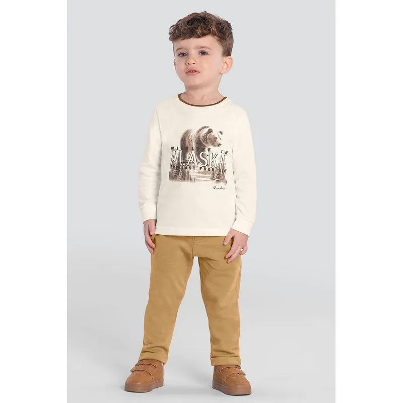 Calça piquet infantil menino Mundi - 2