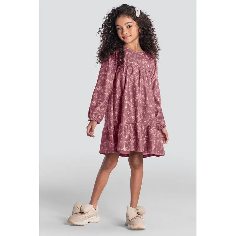 Vestido infantil menina floral Mundi - 8