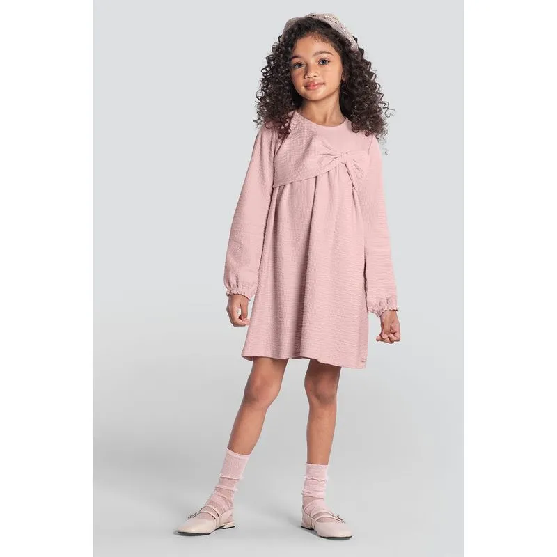 Vestido infantil menina texturizado Mundi - 6