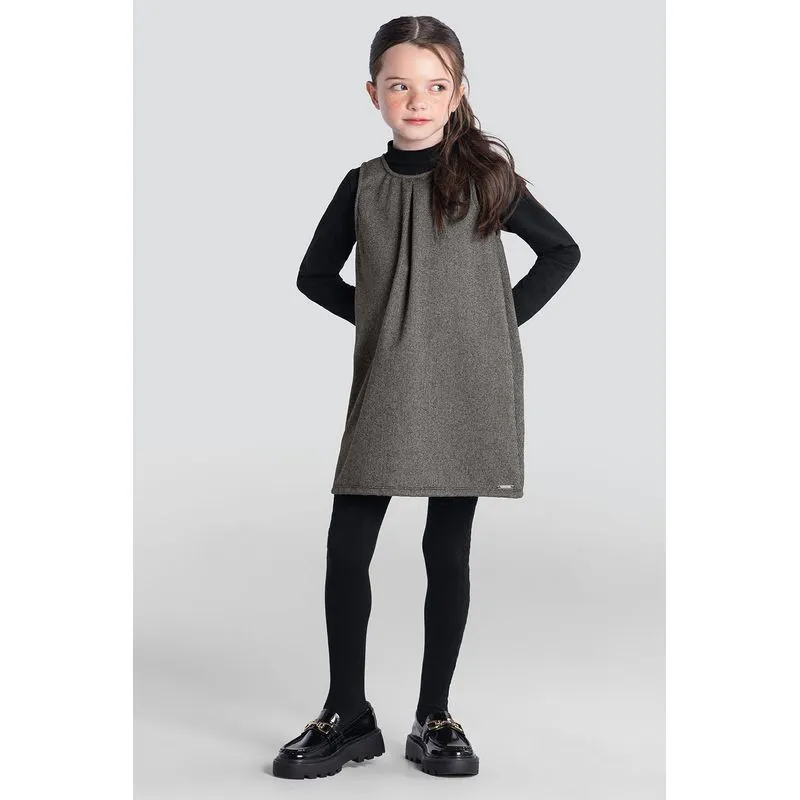 Conjunto infantil menina em cotton Mundi - 10