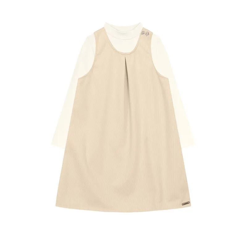 Conjunto infantil menina em cotton Mundi - 10