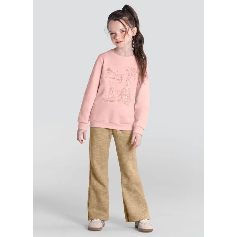 Conjunto infantil menina de carrossel Mundi - 10
