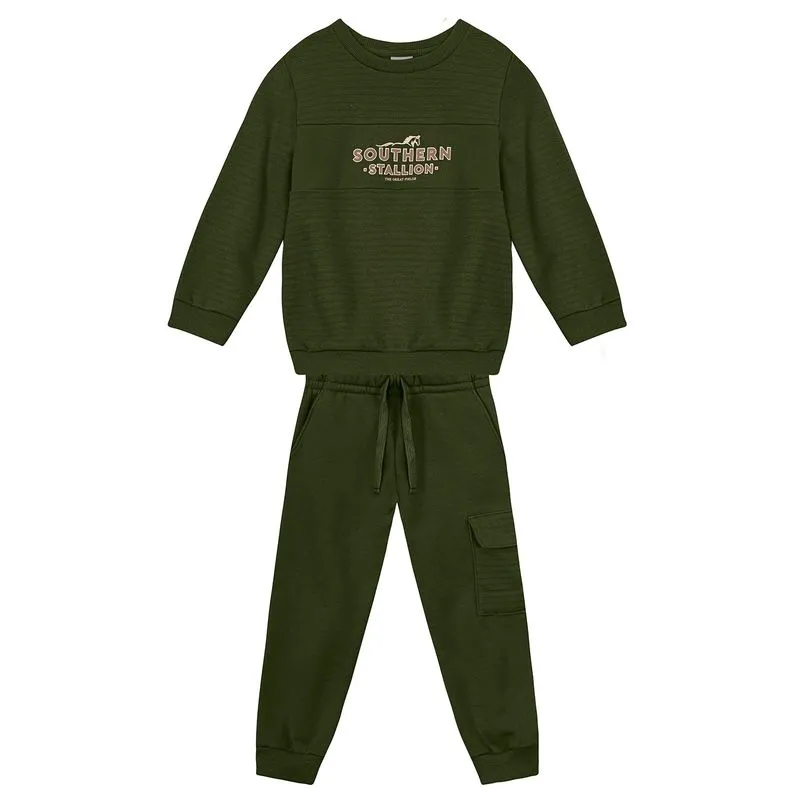 Conjunto infantil menino em relevo Mundi - 1