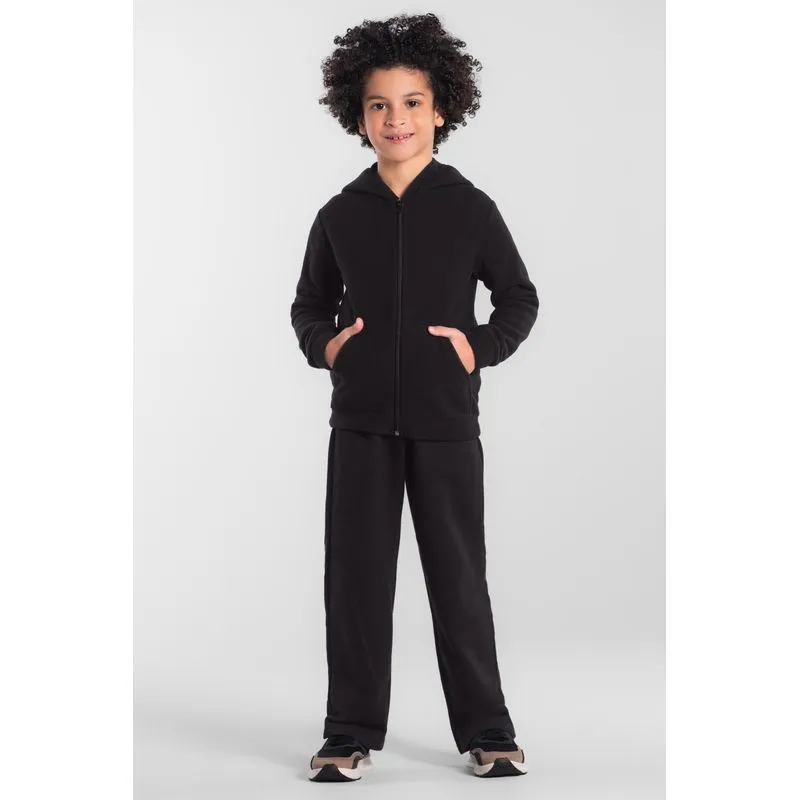 Jaqueta infantil menino em moletom Brandili - 2
