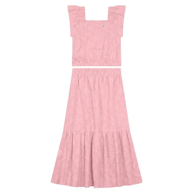 Conjunto infantil menina de borboleta Brandili - 10