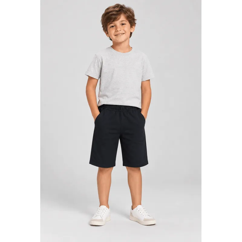 Bermuda infantil menino em moletinho com bolso Brandili Bermuda infantil menino em moletinho Brandili - 16