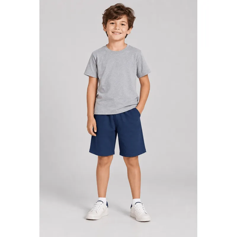 Bermuda infantil menino em moletinho com bolso Brandili Bermuda infantil menino em moletinho Brandili - 14