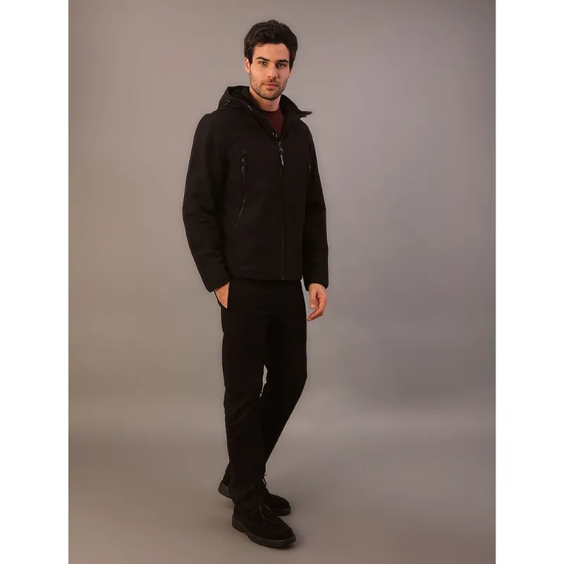 Jaqueta Masculina Básica Flat Calvin Klein Sherpa - Preto Jaqueta Masculina Básica Flat Calvin Klein Sherpa Preto p