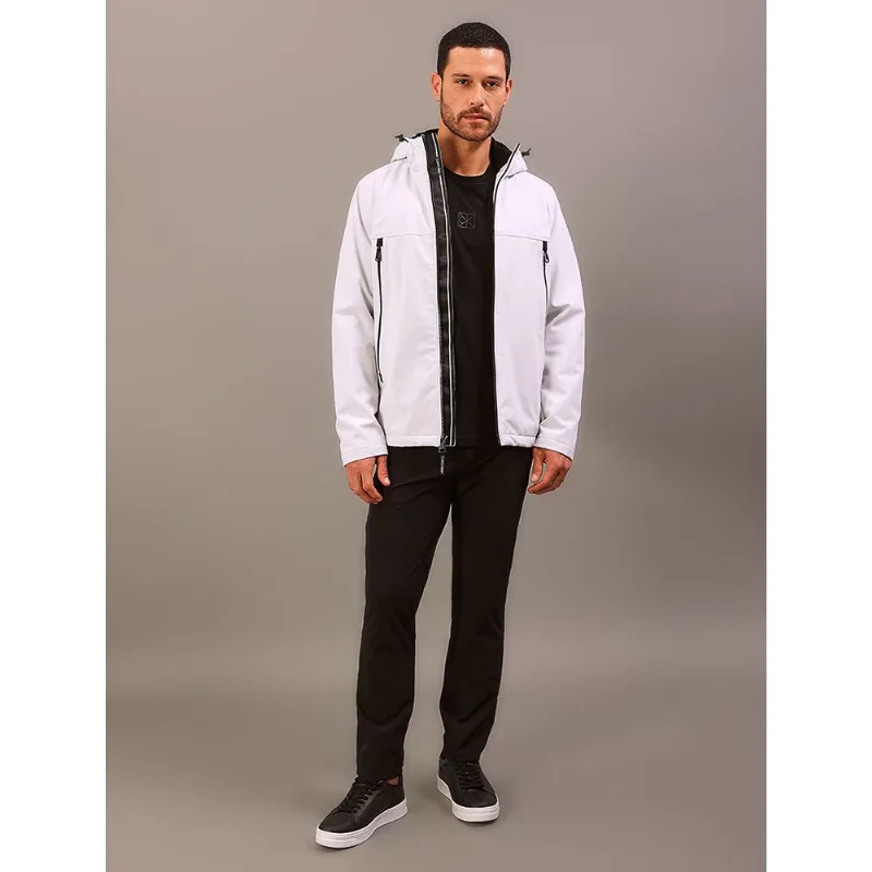 Jaqueta Masculina Básica Flat Calvin Klein Sherpa - Branco Jaqueta Masculina Básica Flat Calvin Klein Sherpa Branco g