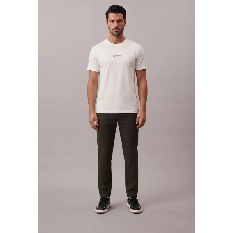 Camiseta Masculina Calvin Klein - Off White Camiseta Masculina Calvin Klein Off White m