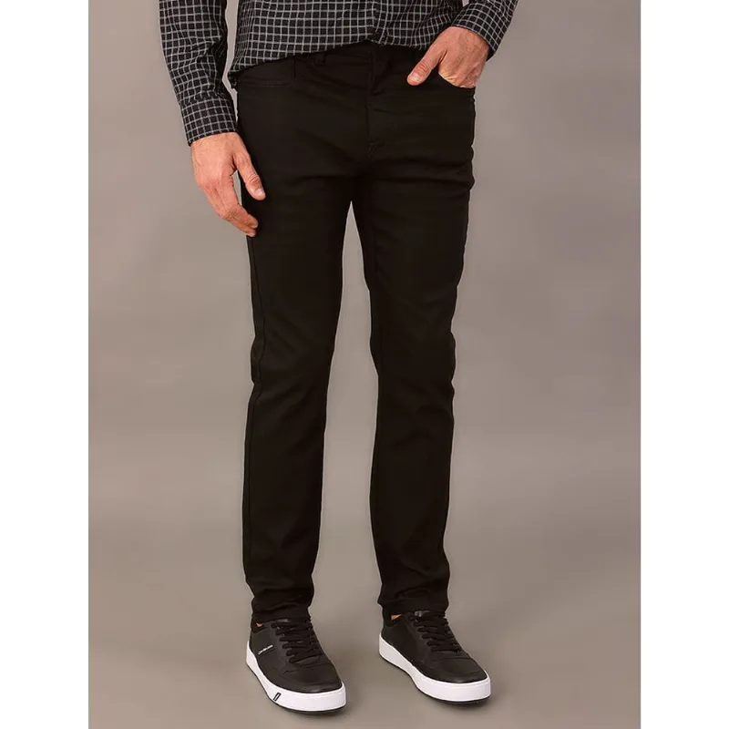 Calça Masculina Skinny Lisa 5 Pockets Calvin Klein - Preto Calça Masculina Skinny Lisa 5 Pockets Calvin Klein Preto 42