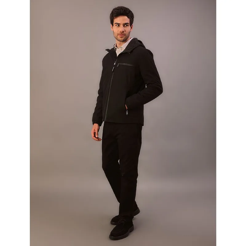 Jaqueta Masculina Calvin Klein Jeans Capuz - Preto Jaqueta Masculina Calvin Klein Jeans Capuz Preto m
