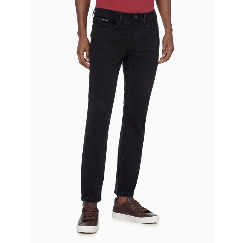 Calça Jeans Masculina Skinny 5 Pockets Calvin Klein Jeans - Preto Calça Jeans Masculina Skinny 5 Pockets Calvin Klein Jeans Preto 44