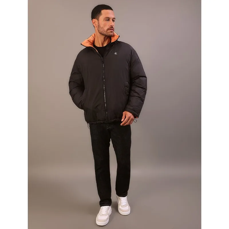 Jaqueta Masculina Dupla Face Calvin Klein - Preto Jaqueta Masculina Dupla Face Calvin Klein Preto m