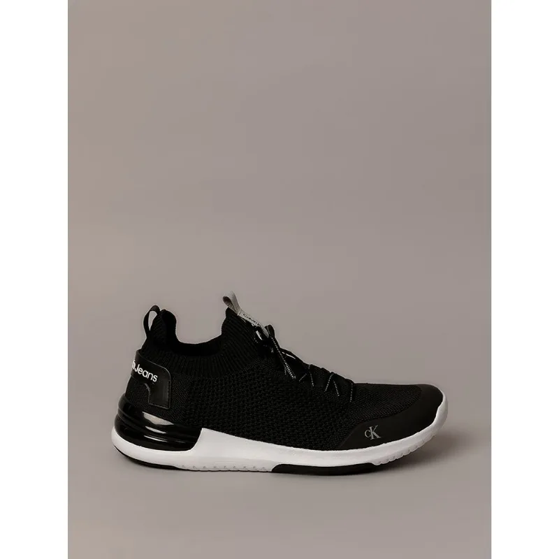 Tênis Masculino Baixo Air Knitt Calvin Klein Jeans - Preto Tênis Masculino Baixo Air Knitt Calvin Klein Jeans Preto 37