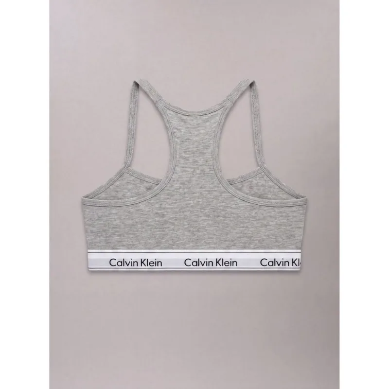 Top Menina Nadador Cotton Carrossel Calvin Klein Underwear - Mescla Top Menina Nadador Cotton Carrossel Calvin Klein Underwear Mescla 4/6