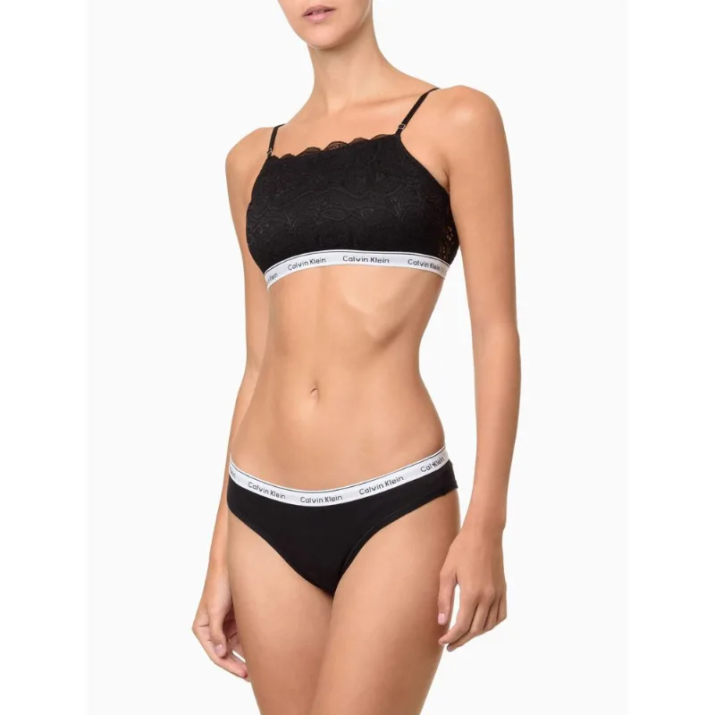 Kit 2 Calcinhas Tangas Mini Modern Cotton Calvin Klein Underwear - Preto / Branco Kit 2 Calcinhas Tangas Mini Modern Cotton Calvin Klein Underwear Preto / Branco Gg