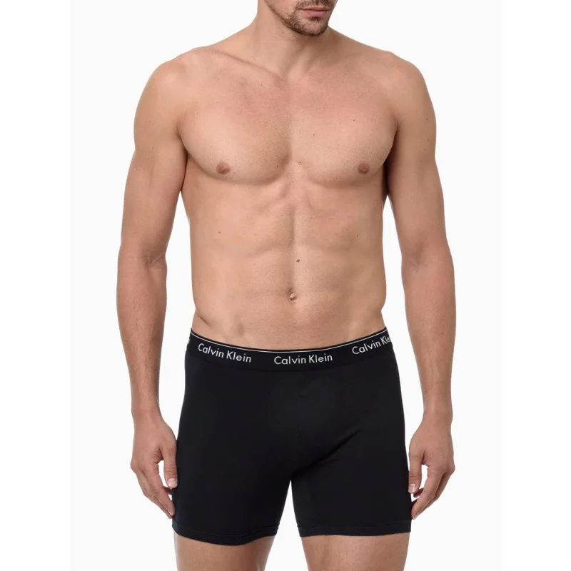 Cueca Boxer Básica Elástico Logo - Preto Cueca Boxer Básica Elástico Logo Preto l