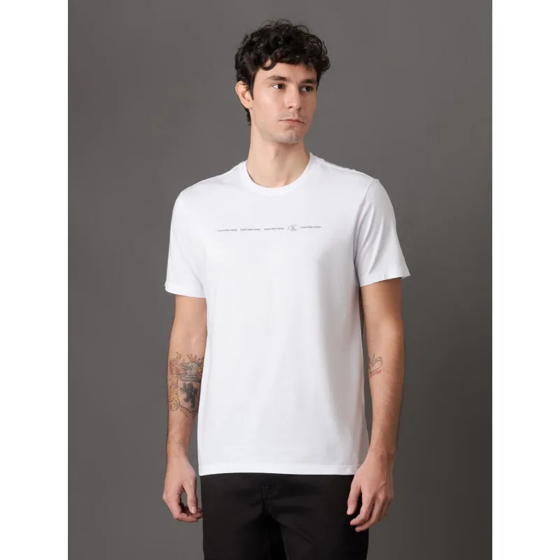 Camiseta Masculina Meia Malha Logo - Branco 2 Camiseta Masculina Meia Malha Logo Branco 2 Gg