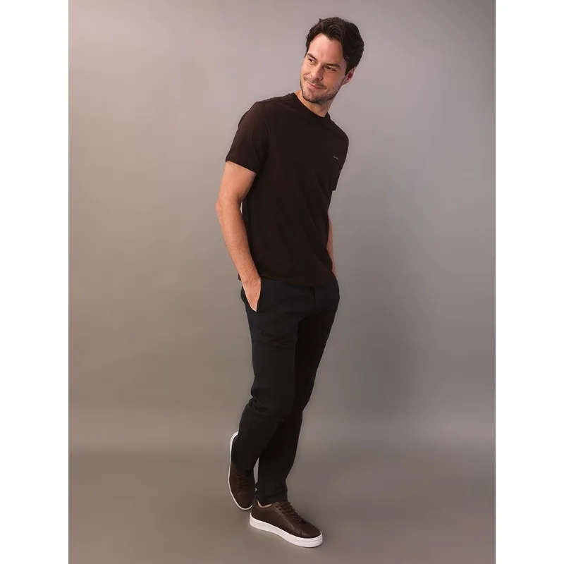 Calça Chino Slim - Marinho Calça Chino Slim Marinho 44